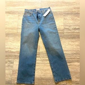 NWT Hudson jeans Remi high rise straight size 26